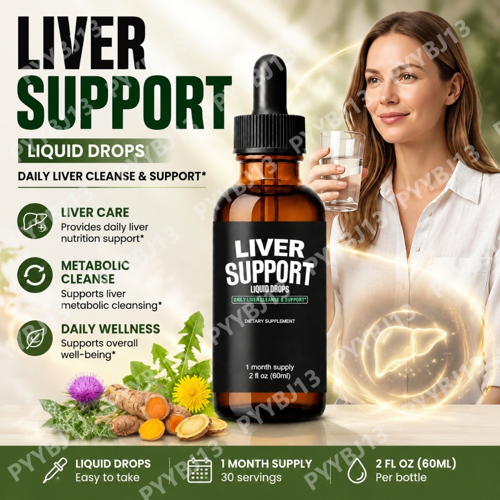 Herbal Wellness For You - قطرات دعم الكبد مع مستخلصات عشبية