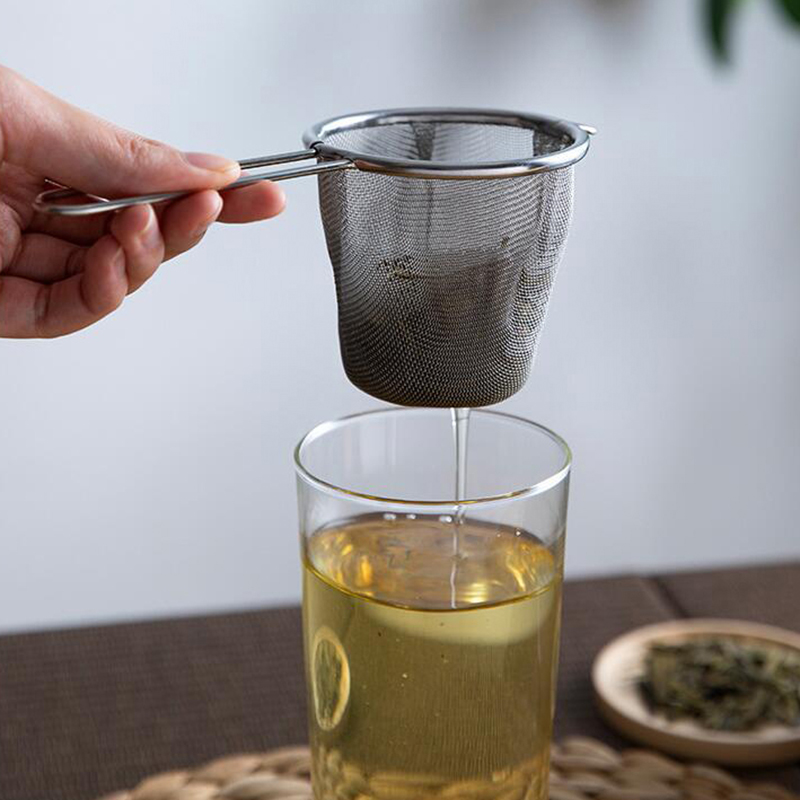Herbal Wellness Supplement - مصفاة شاي من الفولاذ المقاوم للصدأ
