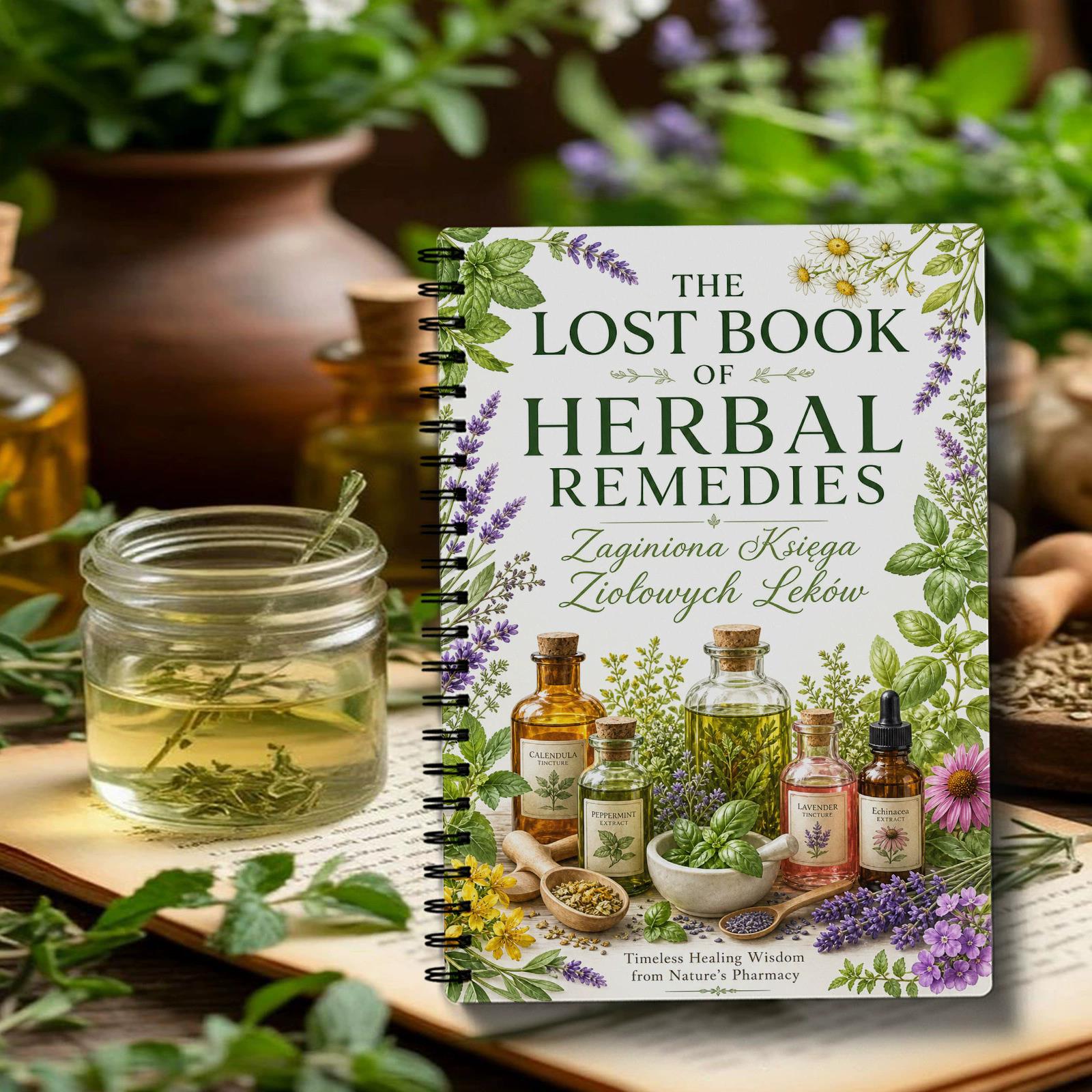 دفتر ملاحظات حلزوني للمستحضرات - مراجعة Herbal Wellness For You وسعره