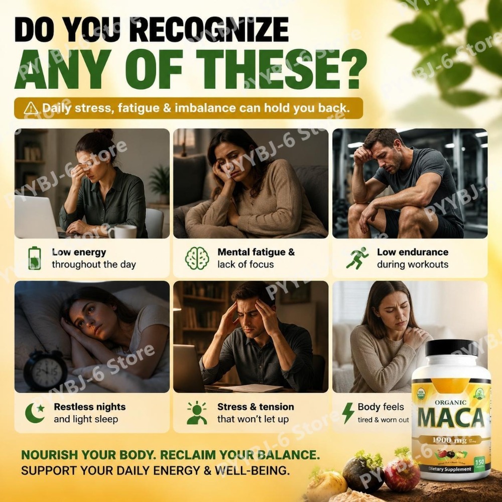 كبسولات جذور الماكا العضوية 19 - مراجعة Herbal Queen وسعره
