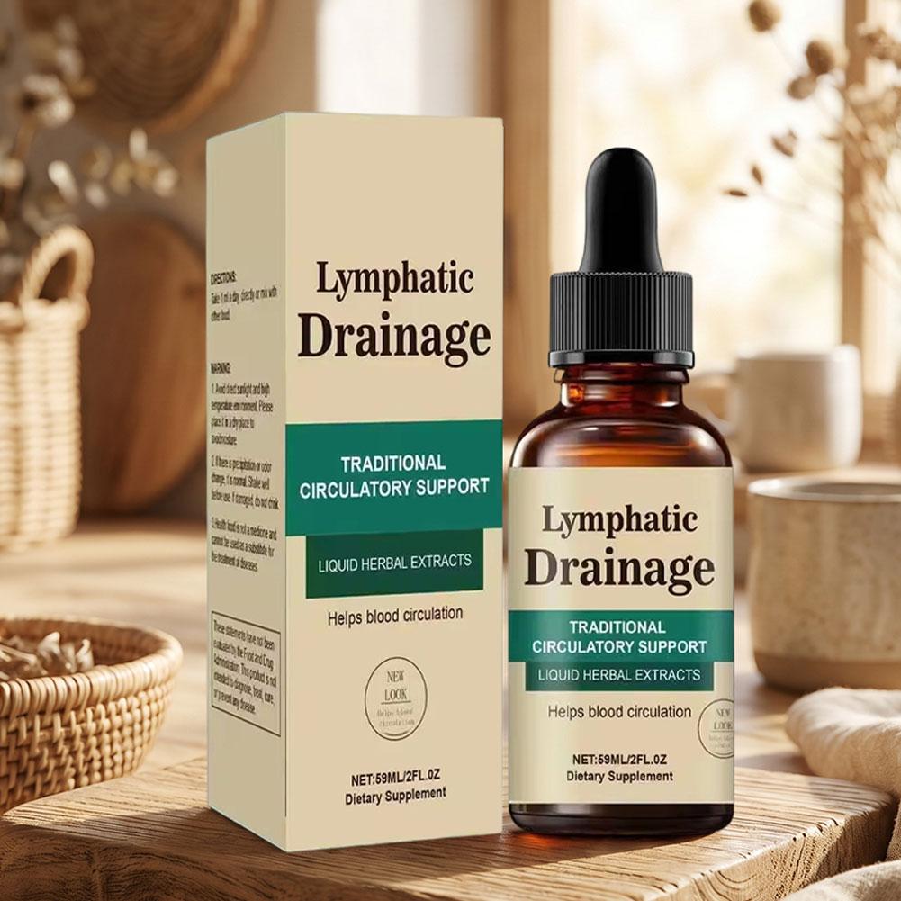 قطرات ليمفاوية عشبية طبيعية، ت - مراجعة Herbal Wellness For You وسعره