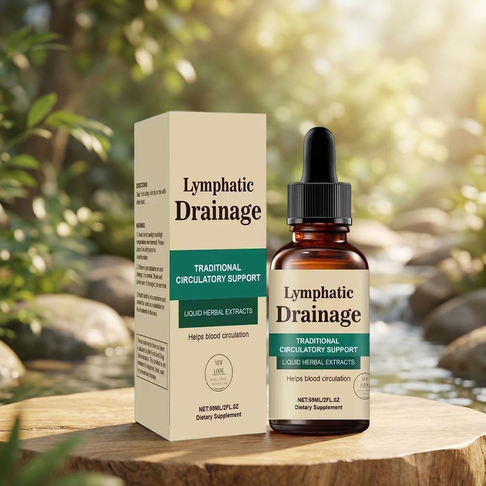 قطرات ليمفاوية عشبية طبيعية، ت - مراجعة Herbal Wellness For You وسعره