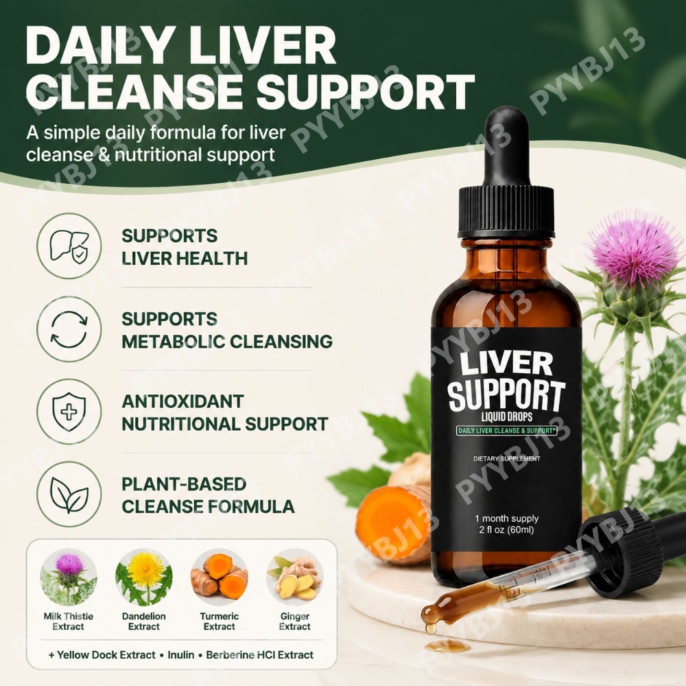 قطرات دعم الكبد مع مستخلصات عش - مراجعة Herbal Wellness For You وسعره