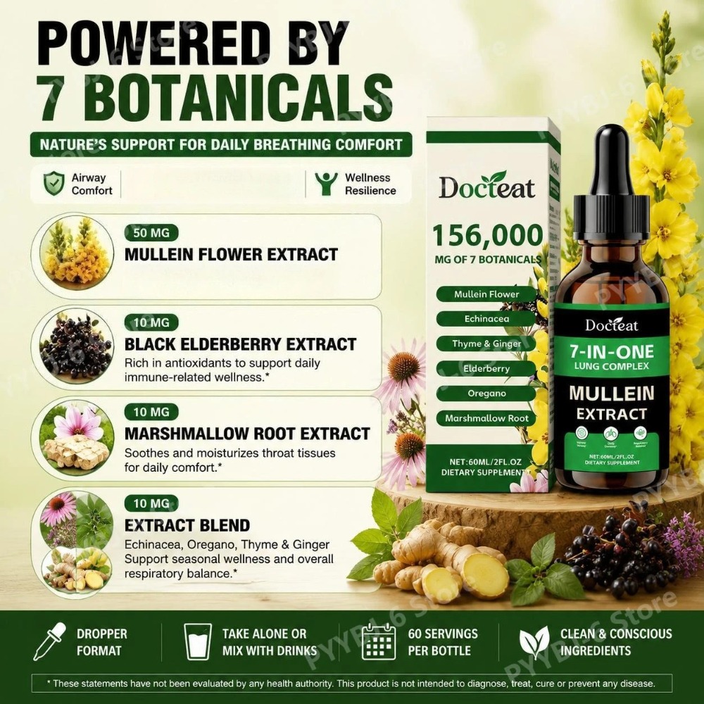 دوكتيت 7 في 1 قطرات خلاصة نبات - مراجعة Herbal Wellness For You وسعره